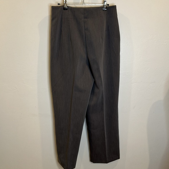 ZARA WIDE LEG TROUSER IN DARK GREY SIZE LARGE EXC CONDITION - Picture 6 of 9